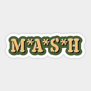 MASH Sticker